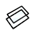 Miniatyrbild 1 av 5: 2 st/lot 3D-skrivare S 173 X 115,4 mm Fep För Photon Mono/Photon Mono 4k/Photon Ultra/Photon