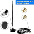 Miniatyrbilde 5 av 5: Helium Hot Miner Innendørsantenne 8dbi 39cm For Nebra Bobcat Med Sma Fe Til Rp-sma Adapter