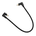 Miniatyrbilde 3 av 5: USB C Forlengelseskabel 10Gbps 4K 60Hz 90 Graders Høyre USB Hann til Hann Forlengelsesdatakabel 0.3m/1.0ft