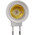 Pikkukuva 3 / 5: Lampunpidike E27-lampunkanta-adapteri ON-OFF-kytkimellä