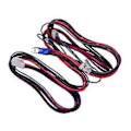 Miniatyrbilde 1 av 5: Anet 20AWG Oppgradert Varmeseng Kabel Varm Sengeledning Varmeledningsledning Lengde 90cm / 35.4 Tommer for Anet Anet A8 A6 A2 A3 E12 E10 3D-skriver Oppgraderingsleverandører