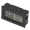 Miniatyrbillede 2 af 5: Bærbar Digital Hygro Termometer Sort Elektronisk Temperatur Fugtighedsmåler til Hjem Drivhus Kælder
