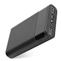 Miniatyrbild 5 av 5: KA4 Högkvalitativ ABS 4 X 18650 Portabel DIY Normal Batterilåda Ingen Svetsning Mobil Power Case Kit för Laddning