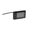 Miniatyrbillede 4 af 5: 36v 48v Elektrisk Cykel Gd01 LCD Display Panel Med Almindeligt Stik E-cykel Display Meter Tilbehør