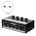 Miniatyrbillede 5 af 5: Mh400 4-kanals Mixer Blandepult Lav Støj Linje Mono Audio Mixer Til Mikrofoner, Gui