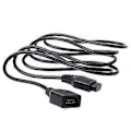 Miniatyrbillede 3 af 5: 1,8 meter 9-pin controller forlængerkabel forbindelsesledning til Sega Genesis 2 generation gamepad joystick