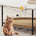 Miniatyrbild 5 av 5: Elektrisk Hängande Kattbollsleksak Träningsleksak för Kattungar Interaktiva Kattbollsleksaker Automatisk Kattleksak för Självlek och Träning