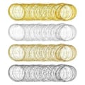 Miniatyrbilde 1 av 5: Memory Beading Wire Smykketråd Stål Memory Wire Beading Wire for Smykkefremstilling Armbånd 1200 Løkker 4 Farger