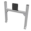 Miniatyrbild 3 av 5: 2 st Legeringspivot för Extrudprofil 2020 Flexibel Pivot 20