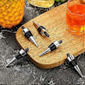 Miniatyrbild 4 av 5: 8 Delar Metall Kork Tom Vinpropp Kit Återanvändbar Vinpropp Insats Set Hårdvara för Bröllop Vinparty Bar Svarvning