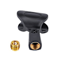 Miniatyrbillede 1 af 5: Universal Mikrofon Clip Mikrofonholder til de fleste mikrofoner på markedet