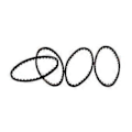Miniatyrbilde 3 av 5: Oppgradert Optisk DVD Drive Belt Ring Fiks Fastkjørte Dreiere Inn- og Utløpsmotor Ring 2 stk. Passer for Xbox-One S/X Versjon