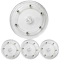 Pikkukuva 1 / 5: 4 kpl Kirkas Lazy Turntable, 6 tuuman akryylinen kääntöpöydän laakeri keksien koristeluun, kirkas kääntyvä Or