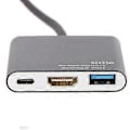 Miniatyrbilde 5 av 5: Usb C HDMI-kompatibel Konverter Adapter Kabel Hub 4K Slitesterk Kabel Konverter Android Skjermprojeksjon