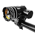 Miniatyrbilde 1 av 5: Z30 15000lm T6 Led Lys Sykkel/sykkel/lys Sett USB Oppladbar Frontlykt/lommelykt Vanntett Zoombar Sykkellampe For Sykkel (gratis frakt)