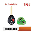 Miniatyrbilde 3 av 5: For Xkto04en Trådfjernkontrollnøkkel 3 Knapp For For Vvdi Nøkkelverktøy