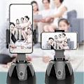 Miniatyrbillede 2 af 5: Automatisk Ansigtssporings Kamera Gimbal Stabilisator Smart Fotografi Holder 360 Graders Rotation Selfie Stick Til