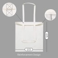 Miniatyrbilde 3 av 4: Lett, mellomstor, gjenbrukbar handlepose for dagligvarer, egnet for DIY, reklame, kampanjer, gaver og arrangementer (5 pakker)