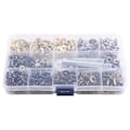 Miniatyrbilde 2 av 5: 100 Sett Trykknapper Sett, 12.5mm Metallknapper Trykknapper, 4 Trykknapper Fo