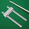 Miniatyrbillede 2 af 5: Rustfrit Stål Køspids Presse Værktøj Former til 14mm Pool Snooker Billard Bue Køer Stik Spids Kompressor