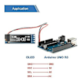 Miniatyrbild 3 av 5: 5 Stycken I2c Display Modul 0.91 Tum I2c Oled Display Modul I2c Oled Skärm Drivrutin Dc 3.3v-5v(whi