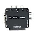 Pikkukuva 1 / 5: YUV - RGBS YPBPR - SCART YPBPR - VGA -komponenttimuunnin pelikonsoleille, RGBS - värierokomponentti