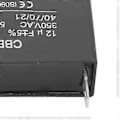 Miniatyrbillede 3 af 4: CBB61 Kondensator Benzin Generator Start Luftkonditioneringsmotor Kondensator 350VAC 12UF