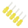 Miniatyrbild 5 av 5: 20 st LED Plasthållare Infattning Montering PC Indikatorlampa Flygplanslampskärm Komponent 5mm Gult Ljus
