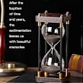 Miniatyrbild 4 av 4: Lyxigt Retro Timglas 30 Minuter - Elegant Timglas för Kontor, Studierum & Heminredning, Perfekt Som Avkopplingsgåva