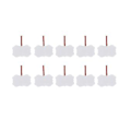 Miniatyrbilde 3 av 5: 10-pakning Sublimeringsblanketter, Blank Tavlepynt, Blank Pynt For DIY