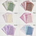 Miniatyrbilde 2 av 5: 90 ark scrapbook-papir og dekorativt nettingstoff assortert sett - 6 pakker blandet spesialpapir for scrapbooking, B