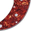 Miniatyrbilde 3 av 3: For P Bass Deler 3 Lag Pvc Brun Skilpaddeskall Pb Bass Plekterbrett Ripebeskyttelse Ws2608