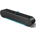 Miniatyrbillede 1 af 5: Computerhøjttalere, kablet computerlydbar, stereo Usb-drevet mini-soundbarhøjttaler til pc-tablets, stationær computer, mobiltelefon, bærbar computer