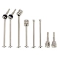 Miniatyrbilde 1 av 5: Metall Fremre Midtre Bakre Drivaksel Cvd Dogbone Sett For 104001 1/10 Rc Bil Oppgraderingsdeler Reservedeler Tilbehør