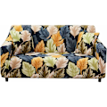Miniatyrbillede 1 af 5: 1 stk. trykt strækbart sofasædebetræk skridsikkert blødt sofasædebetræk vaskbart møbelbeskytter sofasædebetræk  (Medium, Faldende blade) 1 hav