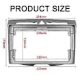 Miniatyrbillede 4 af 5: Bilradio Fascia til MORNING/ PICANTO 2008 DVD Stereo Ramme Plade Adapter Monterings Dash Installationsramme Trim Kit