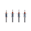 Miniatyrbild 3 av 5: 4st 2.8-3.5mmx8mm Hss Bläck Bit Router Bit Skruv Ctor