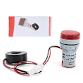Miniatyrbillede 1 af 5: Strømsignalindikator Universal 2-Display Rund Lampe Lys 60~500V AC AD16-22DVARød