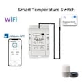 Pikkukuva 4 / 5: WiFi-lämpötilakytkin 2M anturilla, Smart WiFi 20A termostaattilämpötilakytkin tukee ääniohjausta