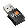 Pikkukuva 1 / 5: Kaksikanavainen 600 Mbps 2,4 GHz + 5 GHz USB langaton adapteri Wifi-antenni 802.11a/b/g/n/ac WiFi USB-adapteri MAC Windowsille, musta