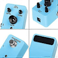 Miniatyrbilde 5 av 5: Elektrisk Gitar Overdrive Effektpedaler Mini Enkel Type DC9V True Bypass