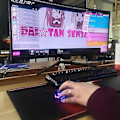 Pikkukuva 5 / 5: K2 Osu Peli Hot Swap Mekaaninen RGB-taustavalaistu Irrotettava Näppäinhattu Ty