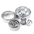 Miniatyrbilde 4 av 5: 14 stk. Mousse Ring i Rustfritt Stål Rundt Kakeformer Sett Dumpling Wrappers Kutter