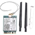 Miniatyrbillede 1 af 5: WiFi Desktop Kit 3168NGW Udvid WiFi 2.4GHz/5GHz BT 4.2 Dual Band Inkluderer RF-kabel High Gains Antenner og Beslag