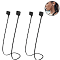 Miniatyrbillede 2 af 5: 2 par magnetiske anti-tabte stropper til Airpods, blød silikone sports snor med nakke reb ledning, sikrer dine Airpods