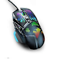 Miniatyrbild 5 av 5: RGB Gamingmus Trådbunden Ergonomisk Datormus med Chroma Bakgrundsbelysning 6400DPI Justerbar USB PC-mus för Windows Spel