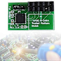 Pikkukuva 3 / 5: 10Pin SPI TPM 2.0 -moduuli Trusted Platform TPM 2.0 Horisontaalinen Trusted Platform -moduuli -AOM-TPM-Parallel(B) -laitteelle