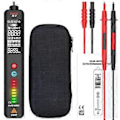 Miniatyrbillede 3 af 5: X1 Dual Mode Smart Detektor Berøringsfri AC Spændingsdetektor Ncv Multimeter Elektrisk Test Blyant Bærbar Tester Pen Med Lyd Og Lys Alarm Og Led