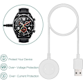 Miniatyrbillede 5 af 5: Trådløs magnetisk oplader til Watch Gt/ Magic/gt 2 /gt Active, erstatningsopladningskabelholder til Huawei Gt/gt 2 /gt Active Smartwatch
