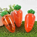 Miniatyrbild 5 av 5: 5 st Transparenta Påsk Plast Morötter Godisbox Påsk Presentförpackning Dekorationer C